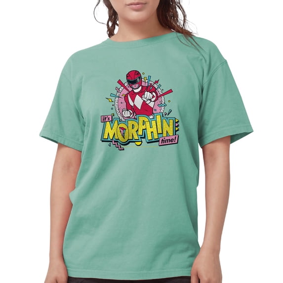 CafePress - Power Rangers Morp Women's Comfort Colors® T Shirt - Womens Comfort Colors® Shirt