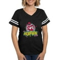thumbnail image 1 of CafePress - Power Rangers Morphin Tim Women's Football T Shirt - Womens Football Shirt, 1 of 4