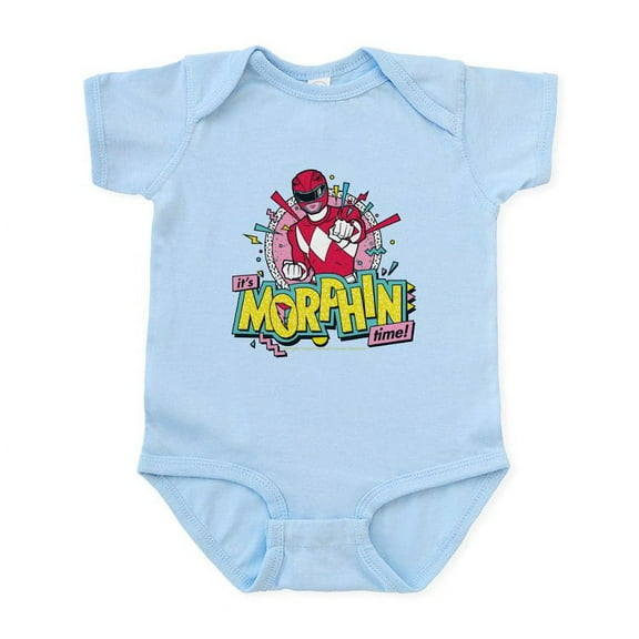CafePress - Power Rangers Morphin Time - Baby Light Bodysuit, Size Newborn - 24 Months