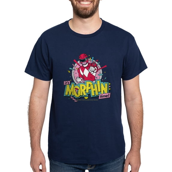 CafePress - Power Rangers Morphin Time Men's Value T Shirt - Men's Classic Graphic Cotton T-Shirt