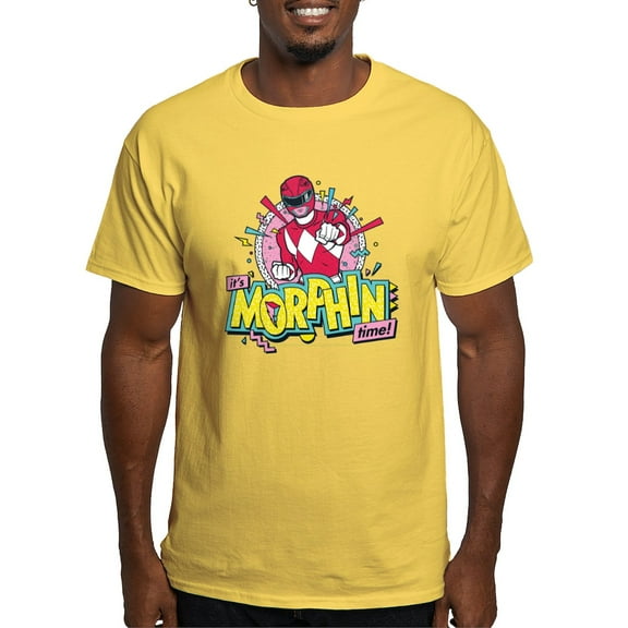CafePress - Power Rangers Morphin Time Men's Value T Shirt - Men's Classic Graphic T-Shirt
