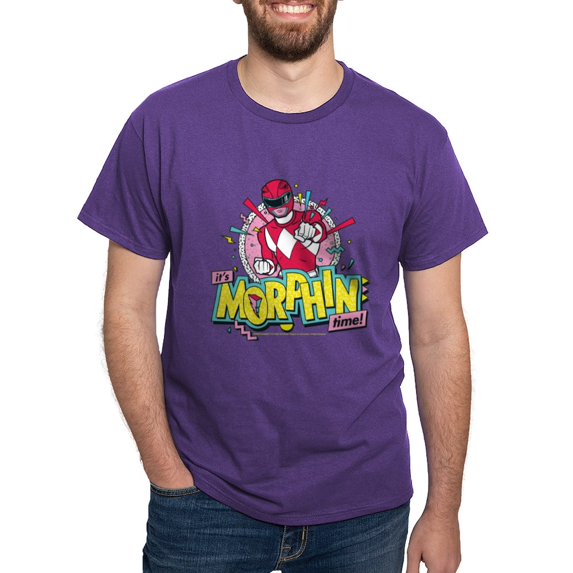 CafePress - Power Rangers Morphin Time Men's Value T Shirt - Men's Classic Graphic Cotton T-Shirt