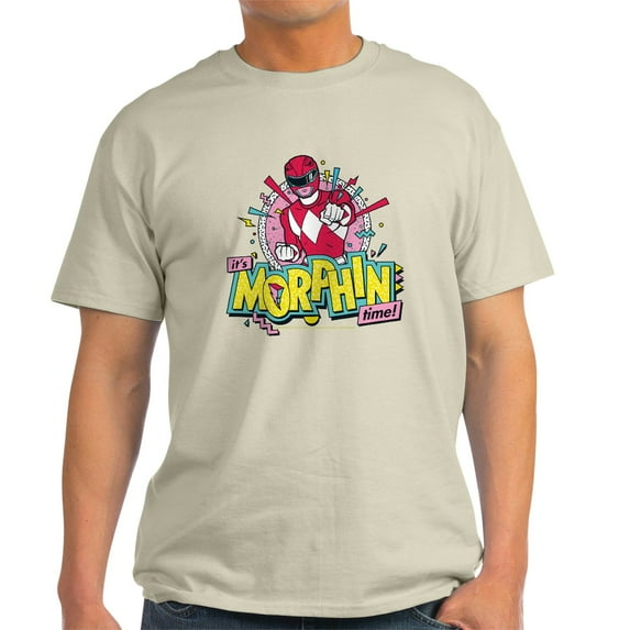 CafePress - Power Rangers Morphin Time Men's Value T Shirt - Men's Classic Graphic T-Shirt