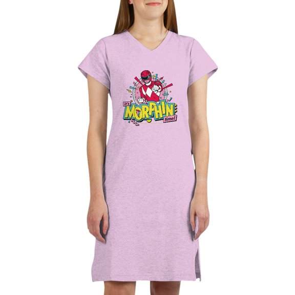 CafePress - Power Rangers Morphin Time - Women's Nightshirt