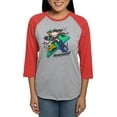 thumbnail image 1 of CafePress - Power Rangers Morphinomen Women's Baseball T Shirt - Womens Baseball Tee, 1 of 4