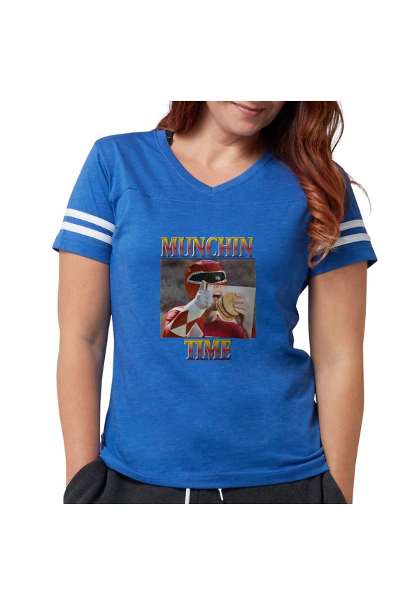 - Power Rangers Munchin Tim Women's Football T Shirt - Womens Football Shirt