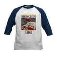thumbnail image 1 of CafePress - Power Rangers Munchin Time Kids Baseball T Shirt - Kids Cotton Baseball Jersey, 3/4 Sleeve Shirt, 1 of 4