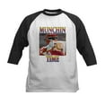 thumbnail image 1 of CafePress - Power Rangers Munchin Time Kids Baseball T Shirt - Kids Cotton Baseball Jersey, 3/4 Sleeve Shirt, 1 of 4