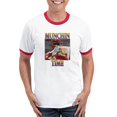 thumbnail image 1 of CafePress - Power Rangers Munchin Time Men's Ringer T Shirt - 100% Cotton Ringed T-Shirt, 1 of 4