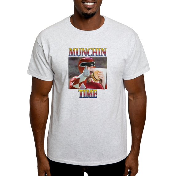CafePress - Power Rangers Munchin Time Men's Value T Shirt - Men's Classic Graphic T-Shirt