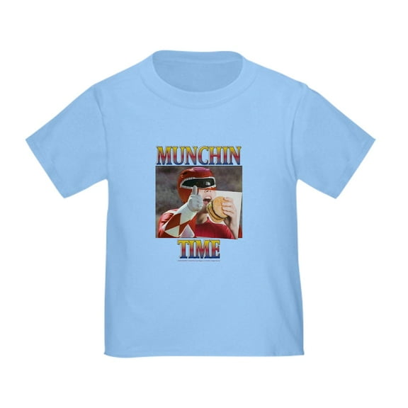 CafePress - Power Rangers Munchin Time Toddler T Shirt - Cute Toddler T-Shirt, 100% Cotton