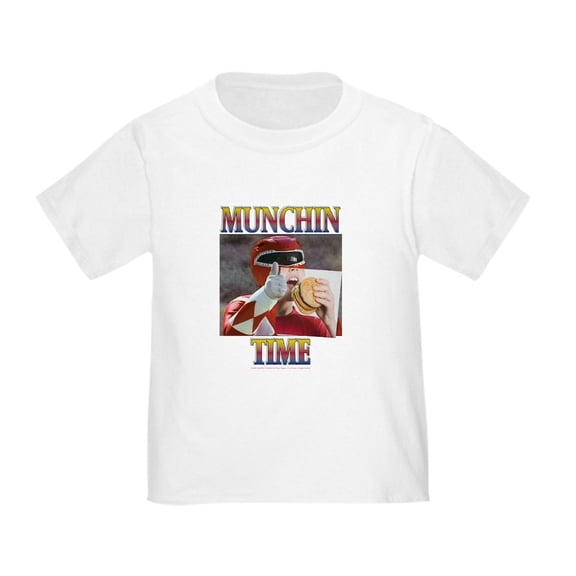 CafePress - Power Rangers Munchin Time Toddler T Shirt - Cute Toddler T-Shirt, 100% Cotton