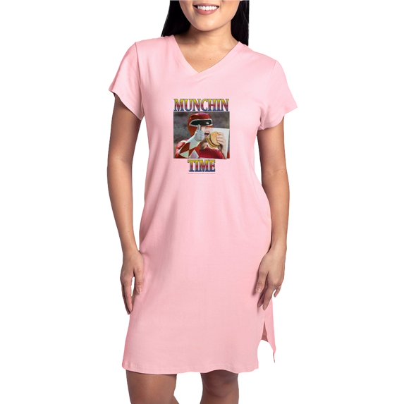 CafePress - Power Rangers Munchin Time - Women's Nightshirt