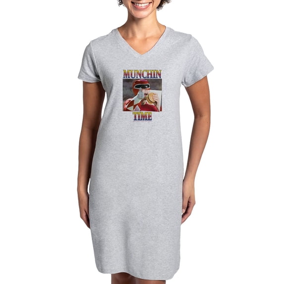 CafePress - Power Rangers Munchin Time - Women's Nightshirt