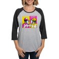 thumbnail image 1 of CafePress - Power Rangers On Their Ce Women's Baseball T Shirt - Womens Baseball Tee, 1 of 4