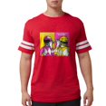 thumbnail image 1 of CafePress - Power Rangers On Their Cell Men's Football T Shirt - Mens Football Shirt, 1 of 4