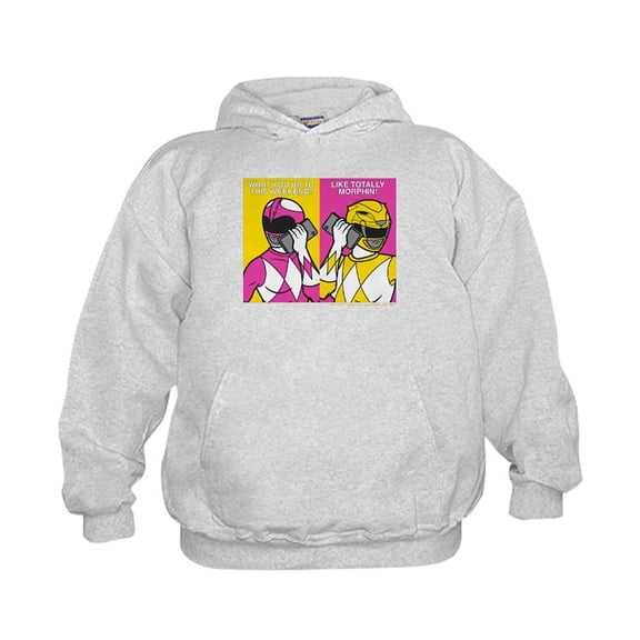 CafePress - Power Rangers On Their Cell Phones - Kids Hooded Sweatshirt, Classic Hoodie