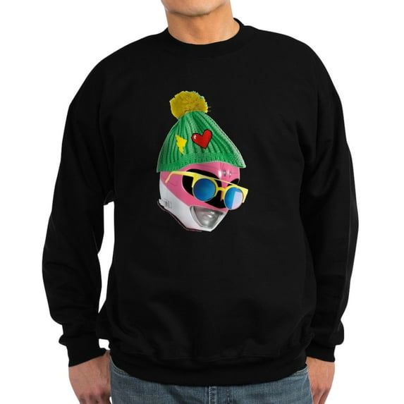 CafePress - Power Rangers Pink Range - Classic Crew Neck Sweatshirt