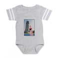 thumbnail image 1 of CafePress - Power Rangers Pink Ranger A - Cute Infant Baby Football Bodysuit, 1 of 3