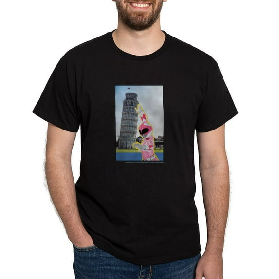 CafePress - Power Rangers Pink Ranger At T Men's Value T Shirt - Men's Classic Graphic Cotton T-Shirt