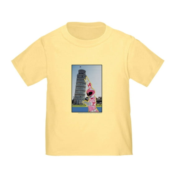 CafePress - Power Rangers Pink Ranger At The L Toddler T Shirt - Cute Toddler T-Shirt, 100% Cotton