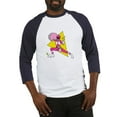 thumbnail image 1 of CafePress - Power Rangers Pink Ranger Def - Cotton Baseball Jersey, 3/4 Raglan Sleeve Shirt, 1 of 4