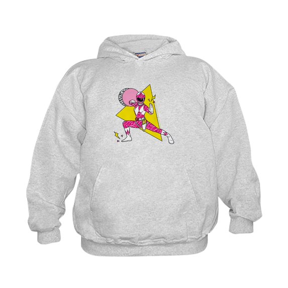 CafePress - Power Rangers Pink Ranger Defensive St - Kids Hooded Sweatshirt, Classic Hoodie