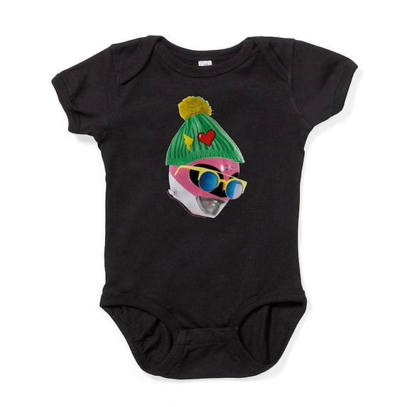 CafePress - Power Rangers Pink Ranger Wearing A - Cute Infant Bodysuit Baby Romper - Size Newborn - 24 Months