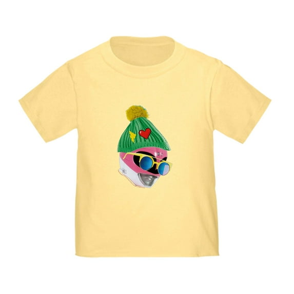 CafePress - Power Rangers Pink Ranger Wearing Toddler T Shirt - Cute Toddler T-Shirt, 100% Cotton