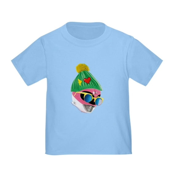 CafePress - Power Rangers Pink Ranger Wearing Toddler T Shirt - Cute Toddler T-Shirt, 100% Cotton