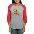 thumbnail image 1 of CafePress - Power Rangers Pink Ranger Women's Baseball T Shirt - Womens Baseball Tee, 1 of 4