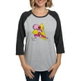 thumbnail image 1 of CafePress - Power Rangers Pink Ranger Women's Baseball T Shirt - Womens Baseball Tee, 1 of 4