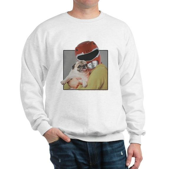 CafePress - Power Rangers Red Ranger - Crew Neck Sweatshirt
