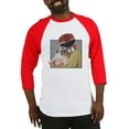 thumbnail image 1 of CafePress - Power Rangers Red Ranger Cudd - Cotton Baseball Jersey, 3/4 Raglan Sleeve Shirt, 1 of 4