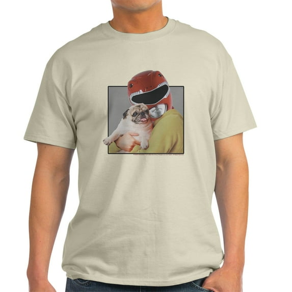 CafePress - Power Rangers Red Ranger Cuddl Men's Value T Shirt - Men's Classic Graphic T-Shirt