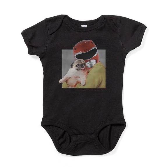 CafePress - Power Rangers Red Ranger Cuddling A - Cute Infant Bodysuit Baby Romper - Size Newborn - 24 Months