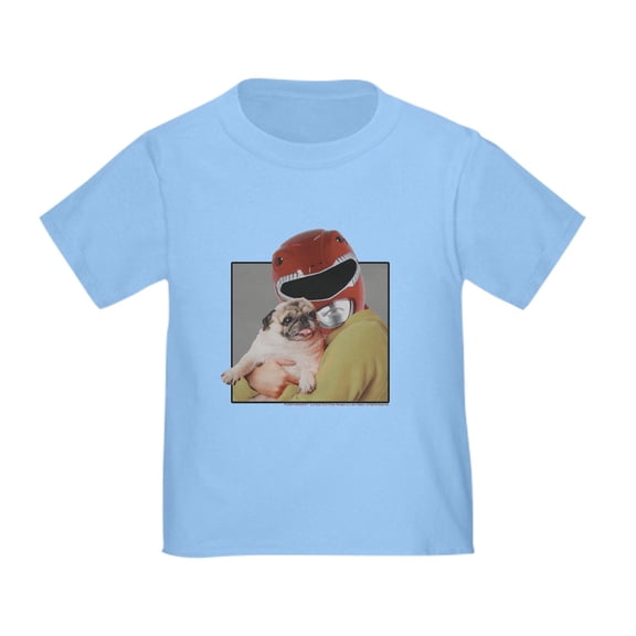 CafePress - Power Rangers Red Ranger Cuddling Toddler T Shirt - Cute Toddler T-Shirt, 100% Cotton