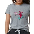 thumbnail image 1 of CafePress - Power Rangers Red Ranger Ki Women's Deluxe T Shirt - Womens Tri-blend T-Shirt, 1 of 1