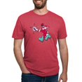 thumbnail image 1 of CafePress - Power Rangers Red Ranger Kick Men's Deluxe T Shirt - Mens Tri-blend T-Shirt, 1 of 4
