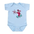 thumbnail image 1 of CafePress - Power Rangers Red Ranger Kicking - Baby Light Bodysuit, Size Newborn - 24 Months, 1 of 4