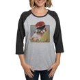 thumbnail image 1 of CafePress - Power Rangers Red Ranger Women's Baseball T Shirt - Womens Baseball Tee, 1 of 4