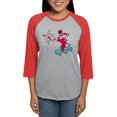 thumbnail image 1 of CafePress - Power Rangers Red Ranger Women's Baseball T Shirt - Womens Baseball Tee, 1 of 4