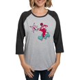 thumbnail image 1 of CafePress - Power Rangers Red Ranger Women's Baseball T Shirt - Womens Baseball Tee, 1 of 4