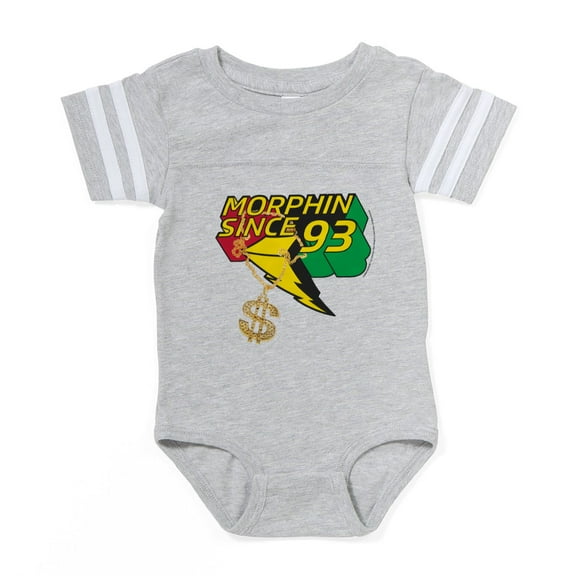 CafePress - Power Rangers Since 93 - Cute Infant Baby Football Bodysuit