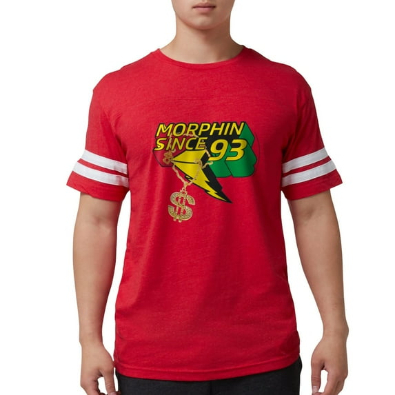 CafePress - Power Rangers Since 93 Men's Football T Shirt - Mens Football Shirt