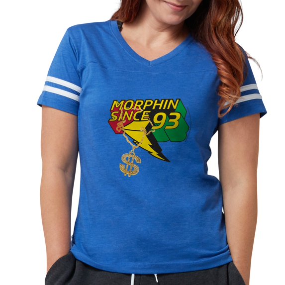 CafePress - Power Rangers Since 93 Women's Football T Shirt - Womens Football Shirt