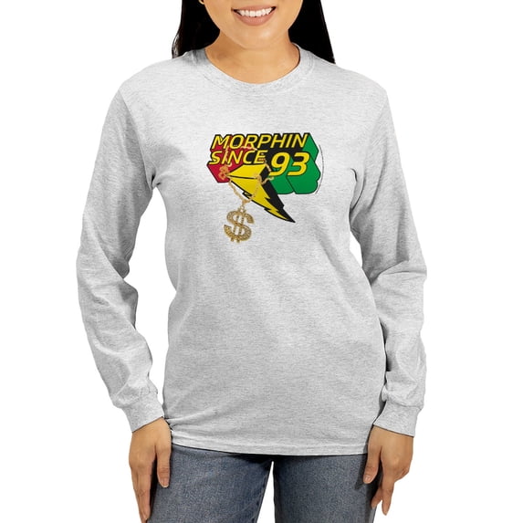CafePress - Power Rangers Since 93 Women's Long Sleeve T Shirt - Women's Long Sleeve Graphic Casual T-Shirt