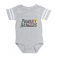 thumbnail image 1 of CafePress - Power Rangers Stacked Logo - Cute Infant Baby Football Bodysuit, 1 of 3
