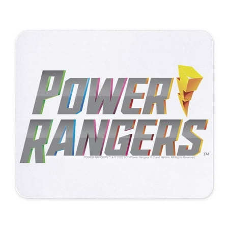 CafePress - Power Rangers Stacked Logo - Non-slip Rubber Mousepad, Gaming Mouse Pad