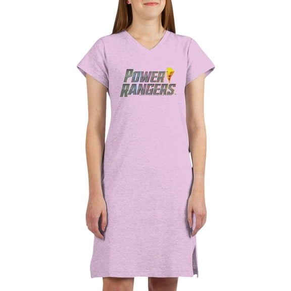 CafePress - Power Rangers Stacked Logo - Women's Nightshirt